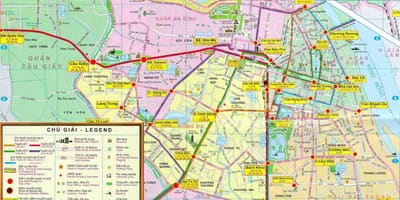 Karta över hanoi kollektivtrafik
